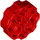 LEGO Red Konektor Kulatá s Kolík a osa dírami (31511 / 98585)