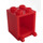 LEGO Red Kontejner 2 x 2 x 2 se zapuštěnými svorníky (4345 / 30060)