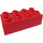 LEGO Red Duplo Kostka 2 x 4 (3011 / 31459)