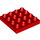 LEGO Red Duplo Deska 4 x 4 (14721)