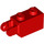 LEGO Red Závěs Kostka 1 x 2 Zamykání s 2 Prsty (Vertikální Konec) (30365 / 54671)