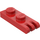 LEGO Red Závěs Deska 1 x 2 s 3 Stubs a Solid Studs