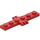 LEGO Red Závěs Deska 1 x 6 s 2 a 3 Stubs (4507)
