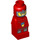LEGO Red Lava Drak Knight Mikrofigura