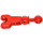 LEGO Red Medium Kulový kloub s Míč Socket a nosník (90608)