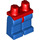 LEGO Red Minifigure Boky s Modrá Nohy (73200 / 88584)