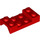 LEGO Red Blatník Deska 2 x 4 s klenba bez Hole (3788)