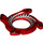 LEGO Red Ninjago Spinner Koruna s 4 Snakes s White a Black Snake Heads a Scales (70518 / 98342)