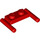 LEGO Red Deska 1 x 2 s Kliky (Nízké rukojeti) (3839)