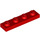 LEGO Red Deska 1 x 4 (3710)