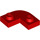 LEGO Red Deska 2 x 2 Kulatá Roh (79491)
