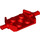 LEGO Red Deska 2 x 2 s Široký Kolo Holders (Nevyztužené dno) (6157)