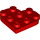 LEGO Red Deska 3 x 3 Kulatá Srdce (39613)