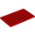 LEGO Red Deska 6 x 10 (3033)