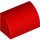 LEGO Red Sklon 1 x 2 Zakřivený (37352 / 98030)