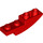 LEGO Red Sklon 1 x 4 Zakřivený Převrácený (13547)