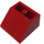 LEGO Red Sklon 2 x 2 (45°) Převrácený s pevnou kulatou spodní trubkou