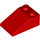 LEGO Red Sklon 2 x 3 (25°) s drsným povrchem (3298)