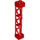 LEGO Red Support 2 x 2 x 10 Nosník Trojúhelníkový Vertikální (Typ 4 – 3 příspěvky, 3 sekce) (4687 / 95347)