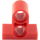 LEGO Red Dlaždice 1 x 2 s Kolmý nosník 2 (32530)