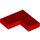 LEGO Red Dlaždice 2 x 2 Roh (14719)