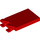 LEGO Red Dlaždice 2 x 3 s Horizontální Clips (Tlusté otevřené &#039;O&#039; klipy) (30350 / 65886)