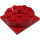 LEGO Red Turntable 4 x 4 Základna s Same Color Horní (3403 / 73603)