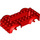 LEGO Red Vozidlo Základna s Same Color Kolo Holders (11650 / 12622)