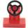 LEGO Red Vozidlo Console s Black Volant (3829 / 73081)
