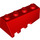 LEGO Red Klín 2 x 4 Sloped Pravá (43720)