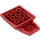 LEGO Red Klín 6 x 4 x 1.3 s 4 x 4 Základna (93591)