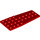 LEGO Red Klín Deska 4 x 9 Křídlo bez zářezů (2413)