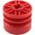 LEGO Red Kolo Ráfek Ø18 x 14 s osa otvorem (55982)
