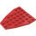 LEGO Red Křídlo 7 x 6 bez zářezů (2625)