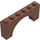 LEGO Reddish Brown klenba 1 x 6 x 2 Silná horní a vyztužená spodní strana (3307)