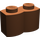 LEGO Reddish Brown Kostka 1 x 2 Log (30136)