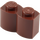LEGO Reddish Brown Kostka 1 x 2 Log (30136)