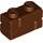 LEGO Reddish Brown Kostka 1 x 2 s Embossed Bricks (98283)
