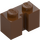 LEGO Červenohnědá Kostka 1 x 2 s drážkou (4216)