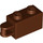 LEGO Reddish Brown Kostka 1 x 2 s Závěs Shaft (Splachovací hřídel) (34816)