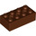 LEGO Reddish Brown Kostka 2 x 4 s osa dírami (39789)