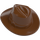 LEGO Červenohnědá Fedora Čepice (61506 / 88410)