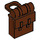 LEGO Reddish Brown Minifig Batoh Non-Opening (2524)