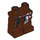 LEGO Reddish Brown Minifigure Boky a nohy s Dark Brown Coattails (95255 / 97810)