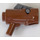 LEGO Reddish Brown Minifigure Shooter s Dark Stone Grey Spoušť (34229)