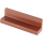 LEGO Reddish Brown Panel 1 x 4 s Zaoblené rohy (30413 / 43337)