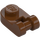 LEGO Červenohnědá Deska 1 x 1 Kolo s Rukojeť (26047)