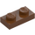 LEGO Červenohnědá Deska 1 x 2 (3023 / 28653)