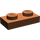 LEGO Reddish Brown Deska 1 x 2 (3023 / 28653)