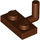 LEGO Reddish Brown Deska 1 x 2 s Hák (6 mm horizontální rameno) (4623)